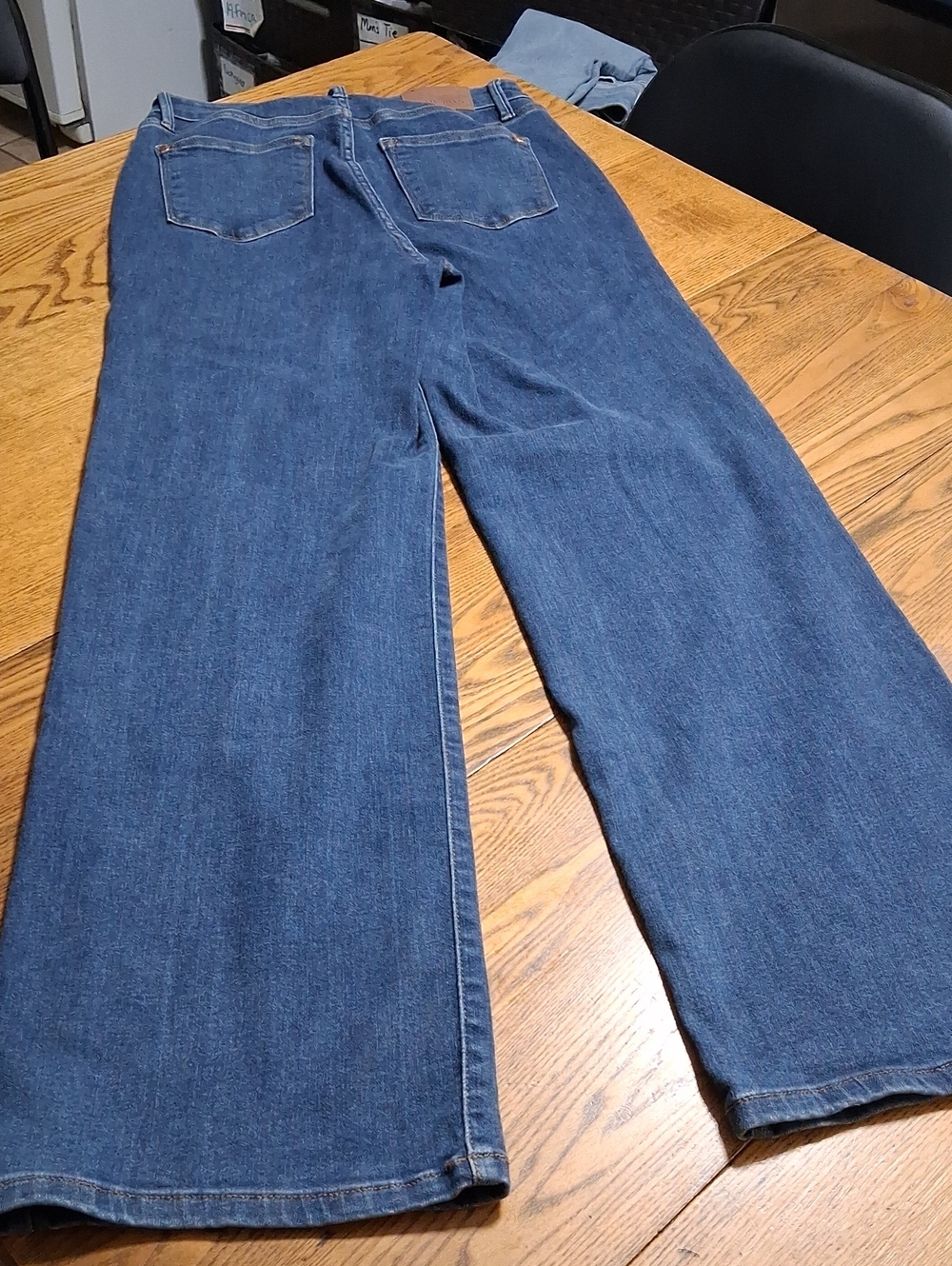 JUDY BLUE Jeans Womens 9 / 29 BLUE WIDE LEGS Denim Preowned Used - Picture 6 of 6